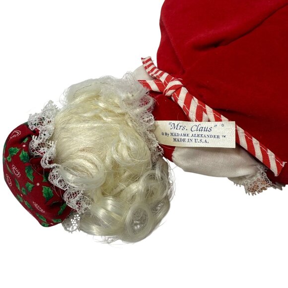 Madame Alexander Set Santa Claus 93-6 + Mrs Claus 93-7 8” Dolls - Picture 9 of 15